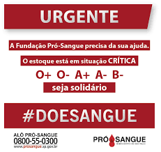 FUNDAÇÃO PRÕ-SANGUE 0800 55 0 300